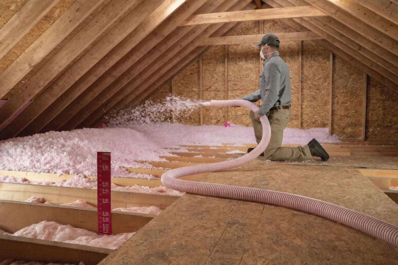 Blown-in insulation in Columbia, MO